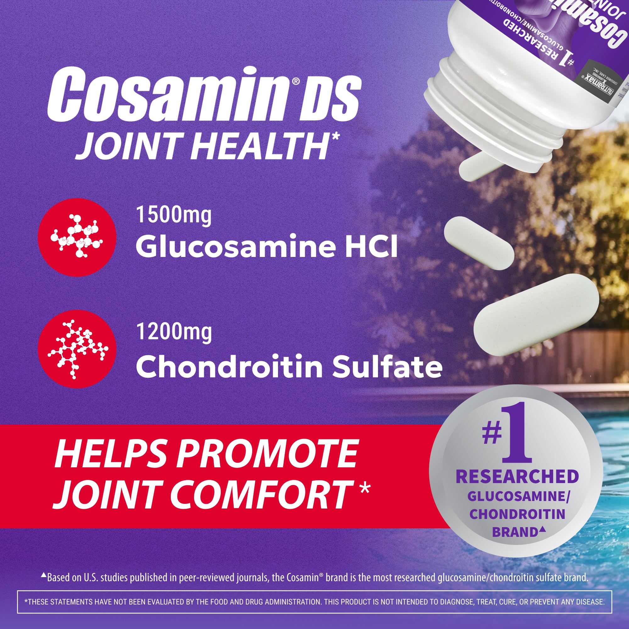 Cosamin®DS 150 Caplets - Nutramax Laboratories Consumer Care, Inc ...